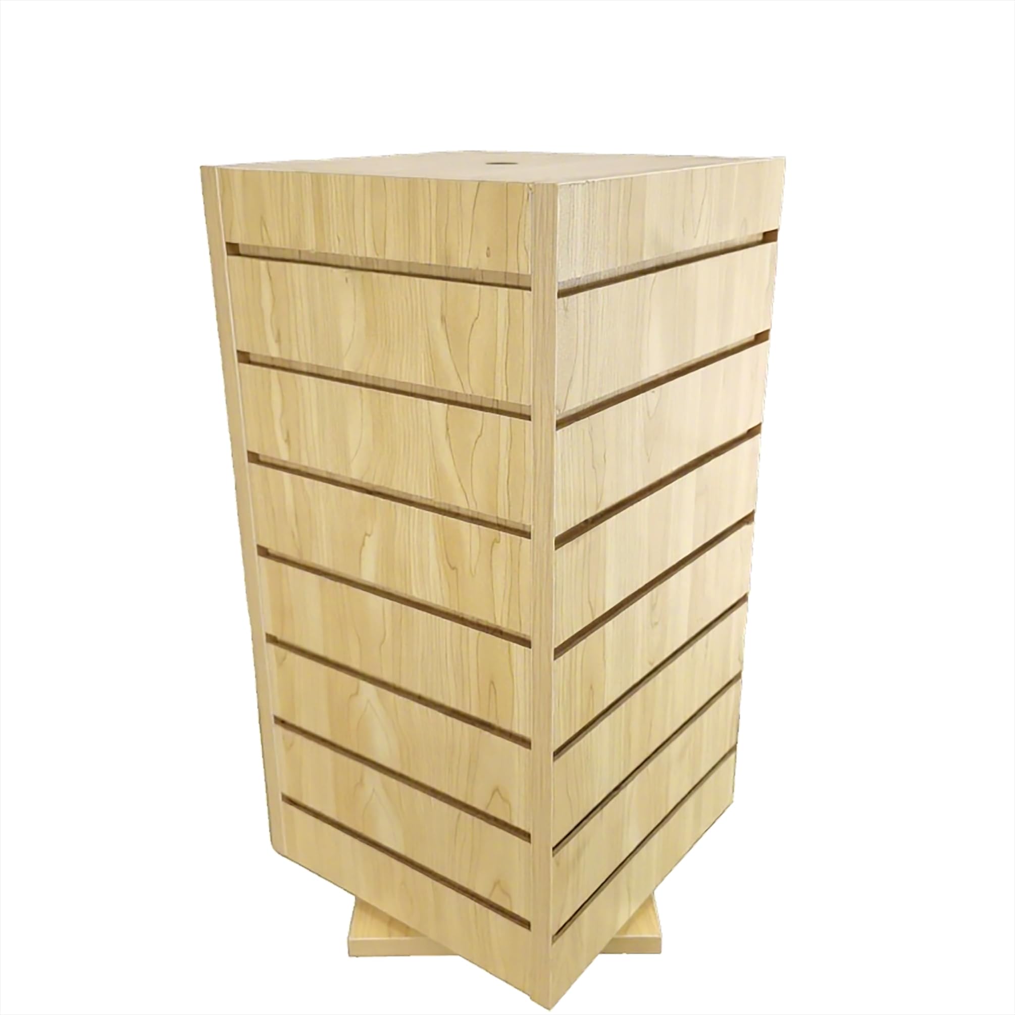 Amazon.com: FixtureDisplays® 4-Sided Slatwall Counter Spinner